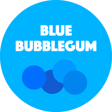 Blue bubblegum